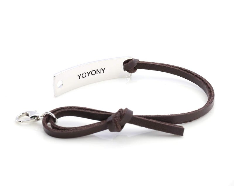 YOYONY Psychological Healing Bracelet Sister Gifts For Women Saying stamped "You are loved You are valued You are beautiful" Adjustable leather inspirational bracelet,Female Affirmation Psychological Suggestion Gift, Friendship Bracelets,Church Gift. - Image 3